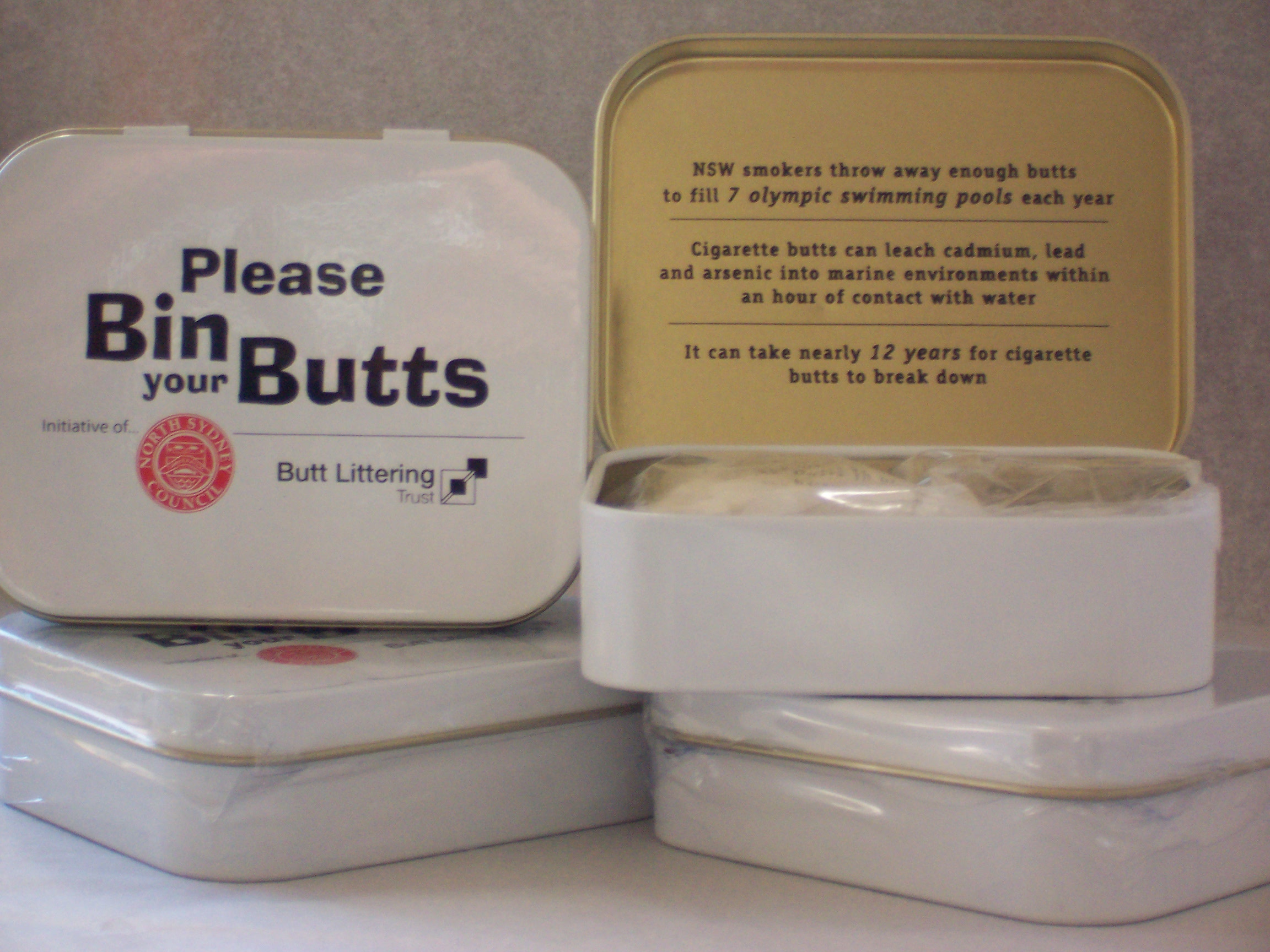 promotional mint tin for council