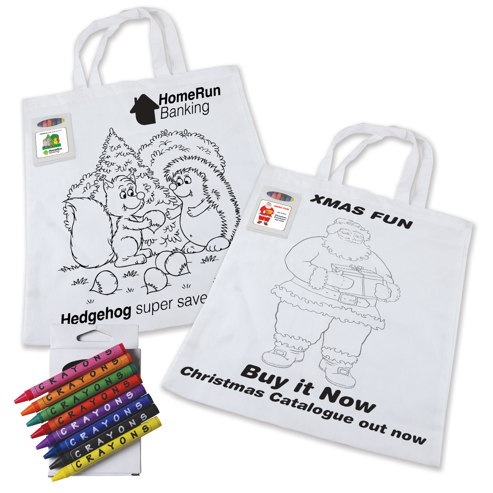 Blog bag colouring