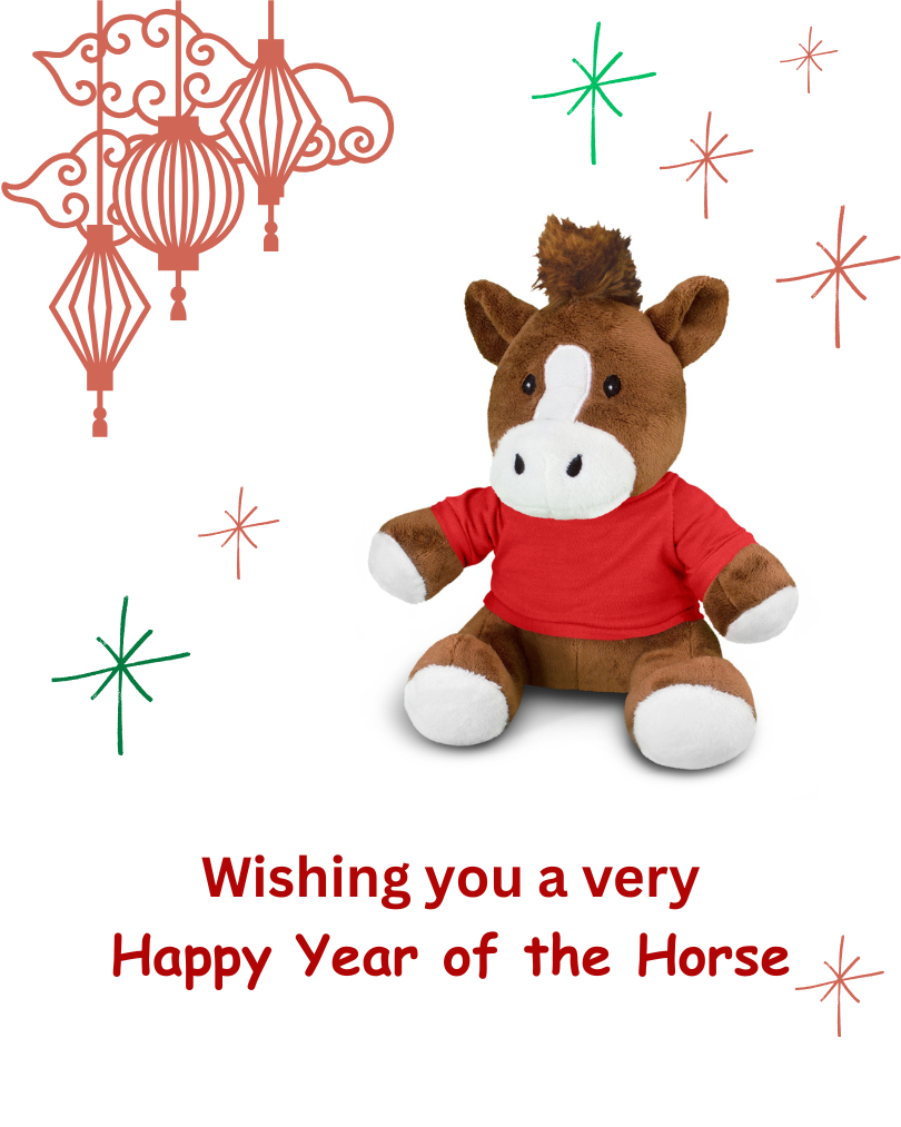 Happy Chinese New Year Year of Horse